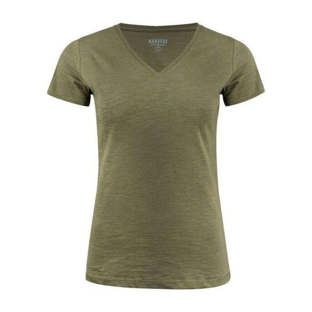 James Harvest Womens/Ladies Whailford V Neck / Grey Melange